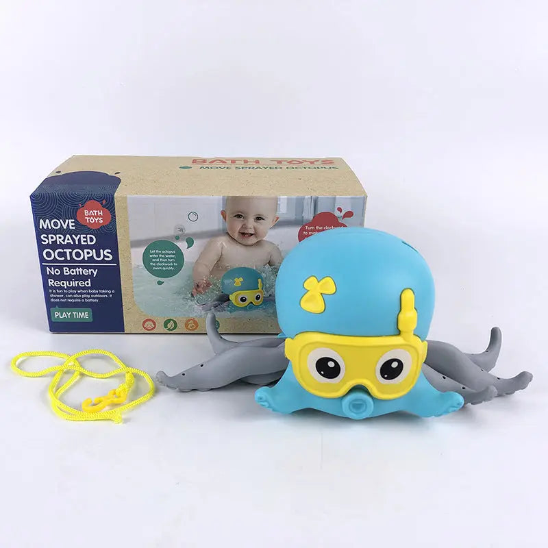 Bathing Bathtub Water Spring Floating Octopus Beach Toy - Executive-Skincare