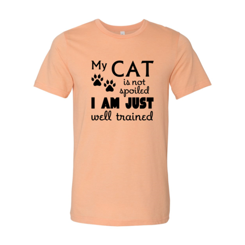 DT0175 My Cat Is Not Spoiled Shirt