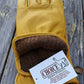 Alpaca Knit Lined Cowhide Leather Gloves - Alpaca Made in the USA