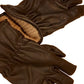 Alpaca Knit Lined Cowhide Leather Gloves - Alpaca Made in the USA