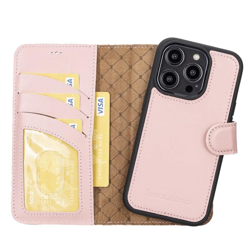 Apple iPhone 14 Series Detachable Leather Wallet Case Colorful - MW