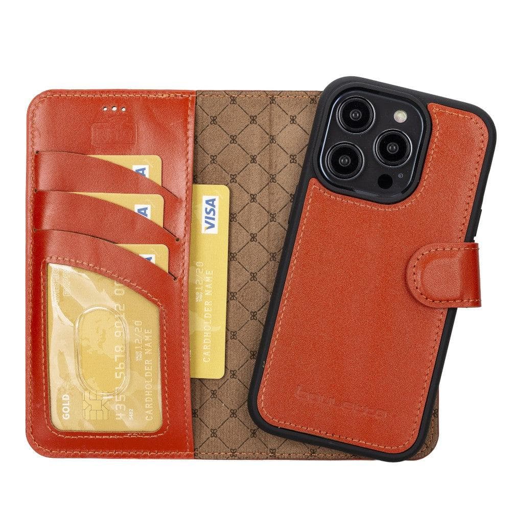 Apple iPhone 14 Series Detachable Leather Wallet Case Colorful - MW