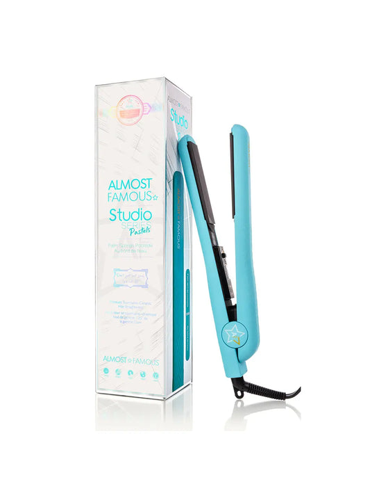 Almost Famous 1.25" Studio Series Flat Iron with Luxe Gemstone Plates - Image #1