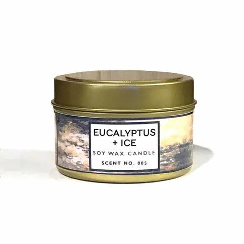 Eucalyptus + Ice Soy Wax Candle - Image #3