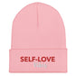 SELF- LOVE VIBES Cuffed Beanie