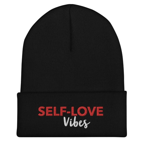 SELF- LOVE VIBES Cuffed Beanie