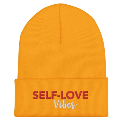 SELF- LOVE VIBES Cuffed Beanie