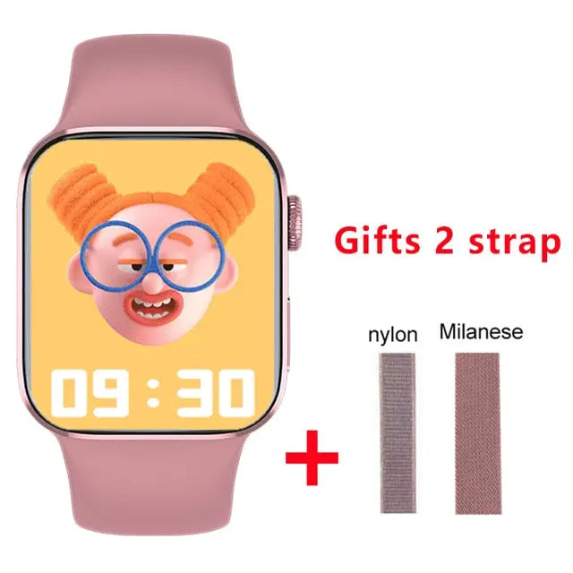 2022 NEW Smartwatch HW8 Max Men 1.99&quot; full screen NFC Right angle design bluetooth call Women Smart Watch PK DT7 W57 W27 HW22 - Executive-Skincare