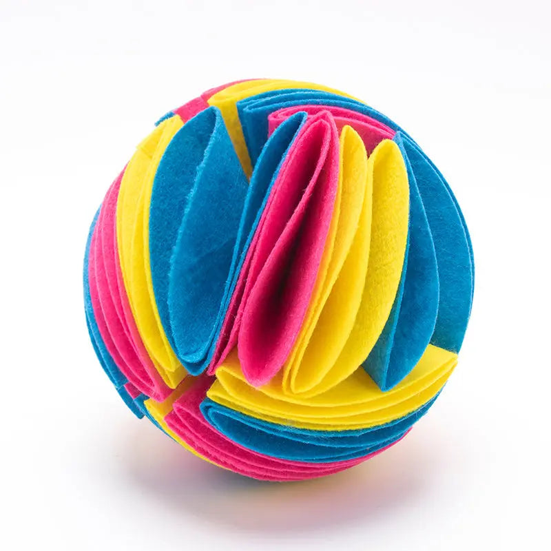 Foldable Dog Snuffle Ball Dog Training Toys Increase IQ - Executive-Skincare