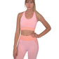 Trois Seamless Sports Bra - Pink