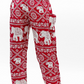 Burgundy ELEPHANT Pants Women Boho Pants Hippie Pants Yoga