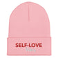 SELF- LOVE VIBES Cuffed Beanie