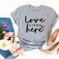 Love Lives Here T-shirt