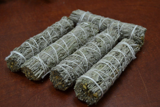 5 pcs Desert Sage Bundle Smudge Incense 5"