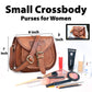 Genuine Leather Small Crossbody Purses Satchel for Ladies Handbags