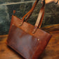 Genuine Leather Tote Bag for Women Large Women's Shoulder Handbag