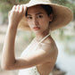 RIRI Jute Handwoven Straw Hat In Natural Beige