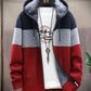 Mens Hooded Zipper Jacket Sweater Jacket