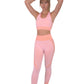 Trois Seamless Sports Bra - Pink