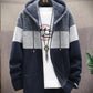 Mens Hooded Zipper Jacket Sweater Jacket