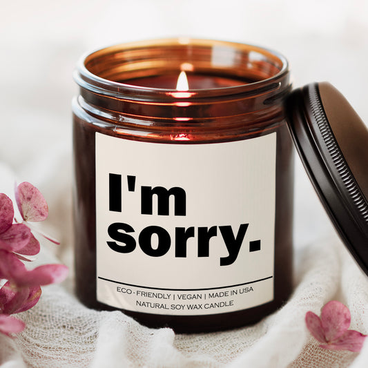 I'm sorry Candle