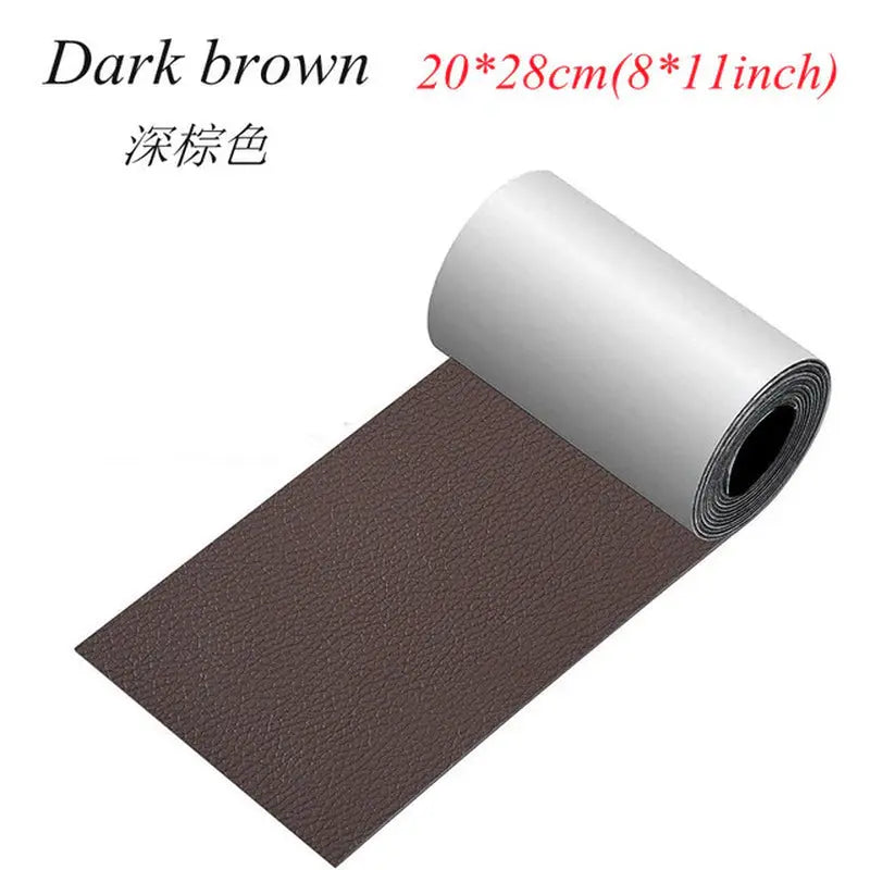 Thickened Self-Adhesive Leather Repair Sticker Design Diy PU Leather Patch Sticky for Car Seat Home Sofa Bag Refurbishing Patch