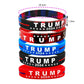 Trump 2024 Campaign Bracelet With Silicone Material Election Merchandise Adult Size Packaged Inspirational Wristbands Voter Gift - Image #3