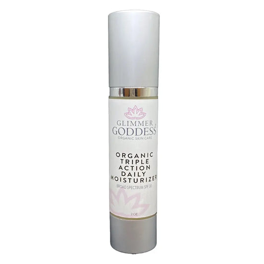 Organic Triple Action Daily Face Cream SPF 30 - Image #1