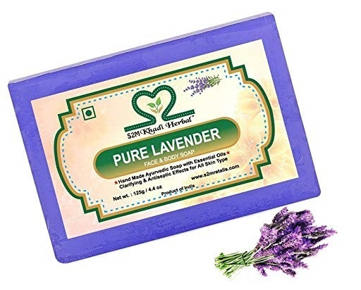 S2M Herbal Lavender Face & Body Soap