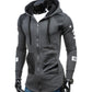 Mens Street Style Biker Hoodie