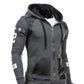 Mens Street Style Biker Hoodie