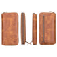 Detachable Leather Zipper Wallet Cases for Apple iPhone 13 Series