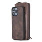 Detachable Leather Zipper Wallet Cases for Apple iPhone 13 Series