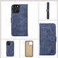 Apple iPhone 13 Series Colorful Detachable Leather Wallet Case - MW