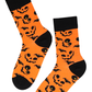 PUMPKIN FACE halloween socks with pumpkins