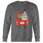 Joy Christmas Tree Truck Sweatshirt