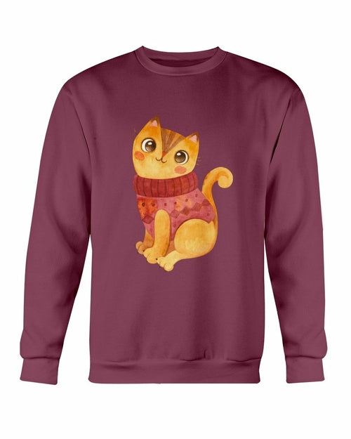 Cute Winter Cats Sweatshirt