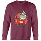 Joy Christmas Tree Truck Sweatshirt