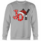 Joy Santa Christmas Sweatshirt