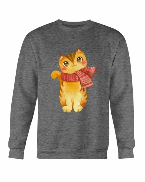 Cute Winter Cats Christmas Sweatshirt