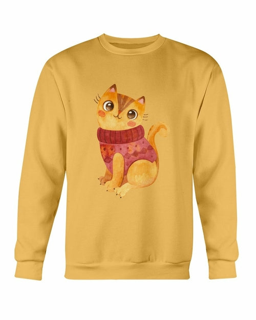 Cute Winter Cats Sweatshirt