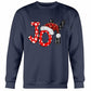 Joy Santa Christmas Sweatshirt