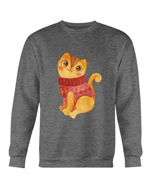 Cute Winter Cats Sweatshirt