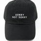 Sorry Not Single | Sorry Not Sorry - Bachelorette party dad hats