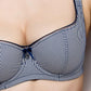 Lightly Padded Balcony Bra Lauma Navy