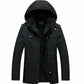 Mens Hooded Military Style Coat