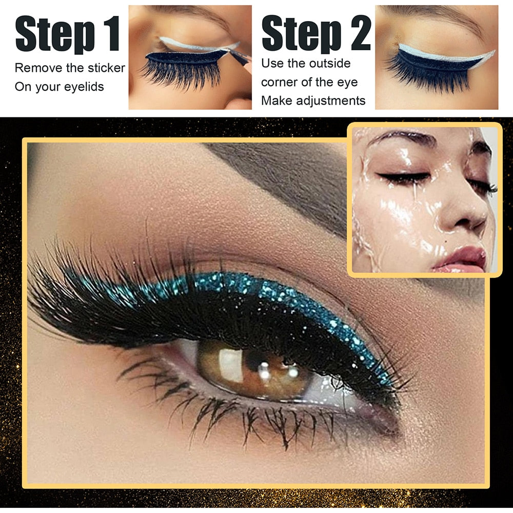 Eyeliner Eyelashes Sticker - Executive-Skincare