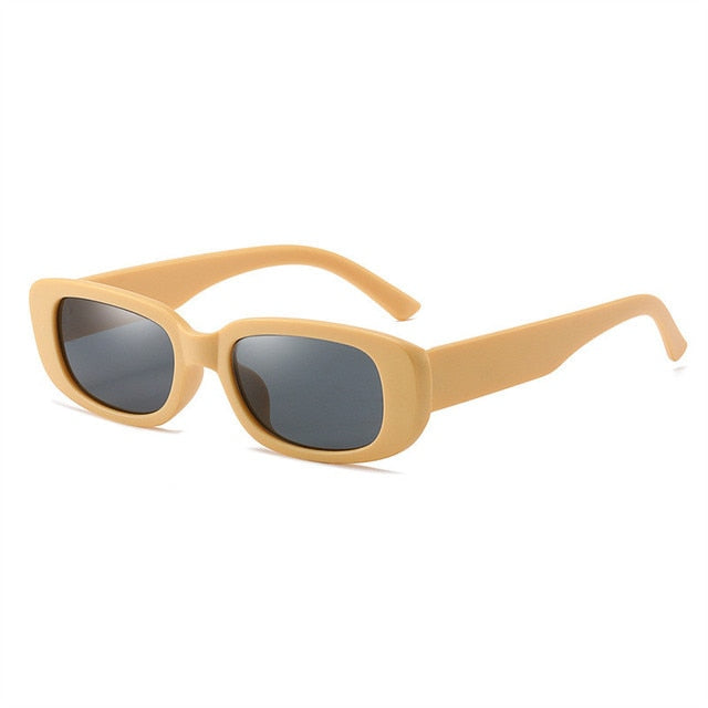 Rectangle Vintage Sunglasses for Women - Executive-Skincare