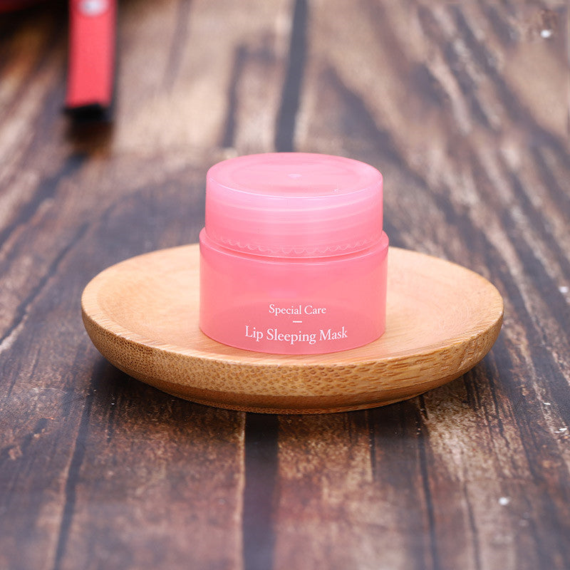 Lip Sleeping Mask Night Sleep Maintenance Moistened Lip Balm the Pink Lips Bleaching Cream Nourish Protect Lips Care 3G - Executive-Skincare