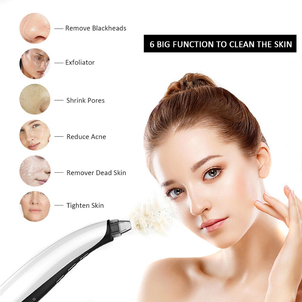 Blackhead Vacuum Suction and Light Photon Skin Care Rejuvenation - Executive-Skincare